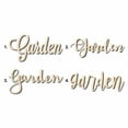 thumbnail image 1 of Garden Sign Unfinished Wood Cutout Home Decor DIY Option 3- 18" Wide / 1/4", 1 of 3
