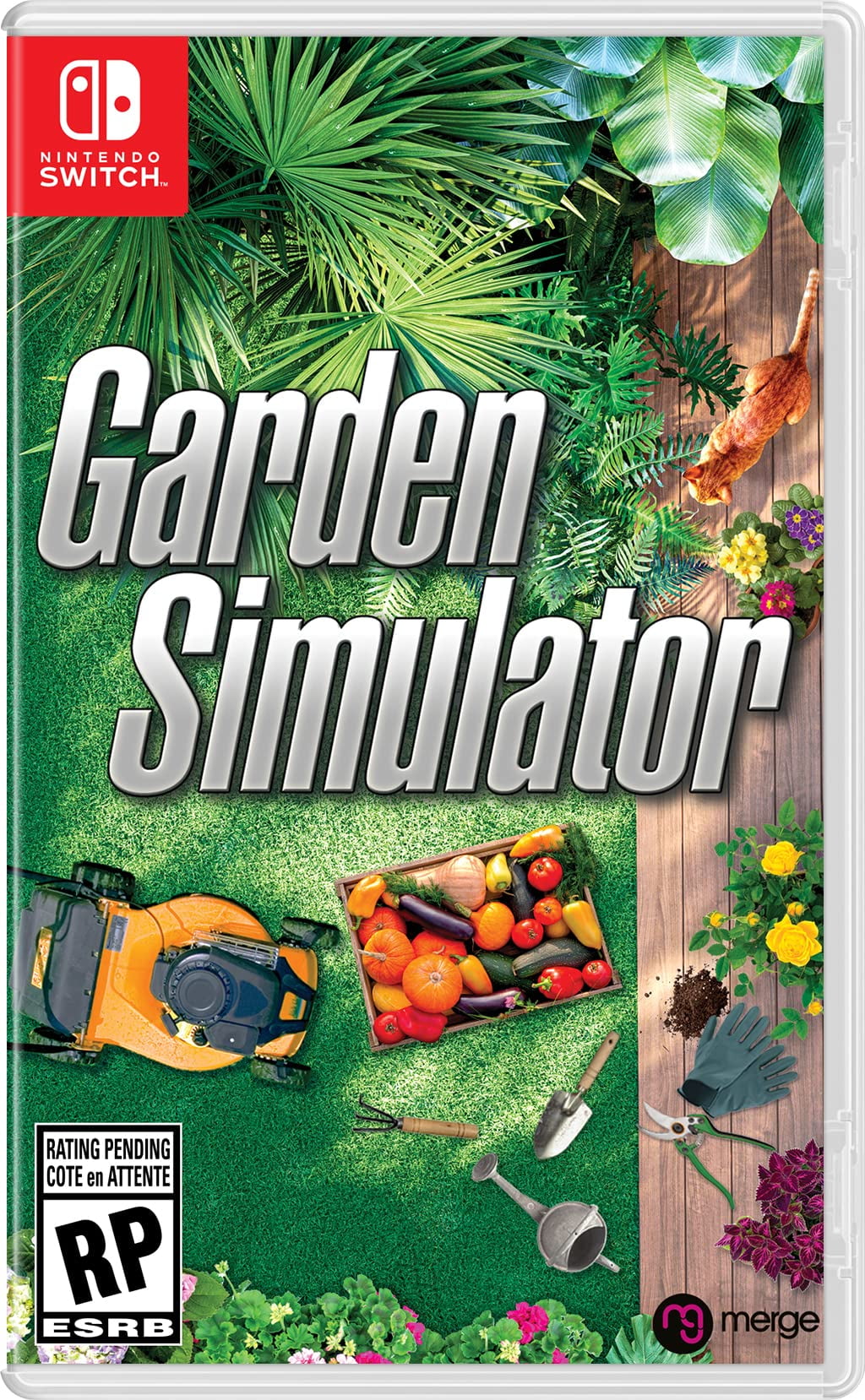 Garden Simulator Nintendo Switch, Physical New Video Game.
