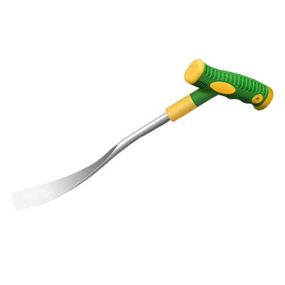 Garden Small Hand Shovel with Non-Slip Ergonomic Handle T-Shaped Design Gardening Trowel Weed Remover Tool