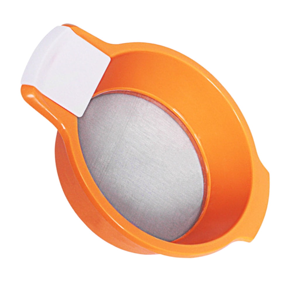 Garden Soil Sieve Cooking Strainer Flour Round Abs Plastic Stainless