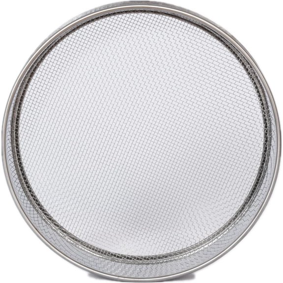 Garden Soil Sifter -10" Sifting Pan-Sieve for Sand Rocks Dirt Compost (1/16Mesh Screen)