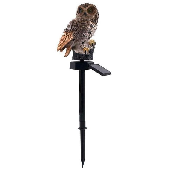 Garden Solar Lights Outdoor, Owl Shape Waterproof LED Decorations Landscape