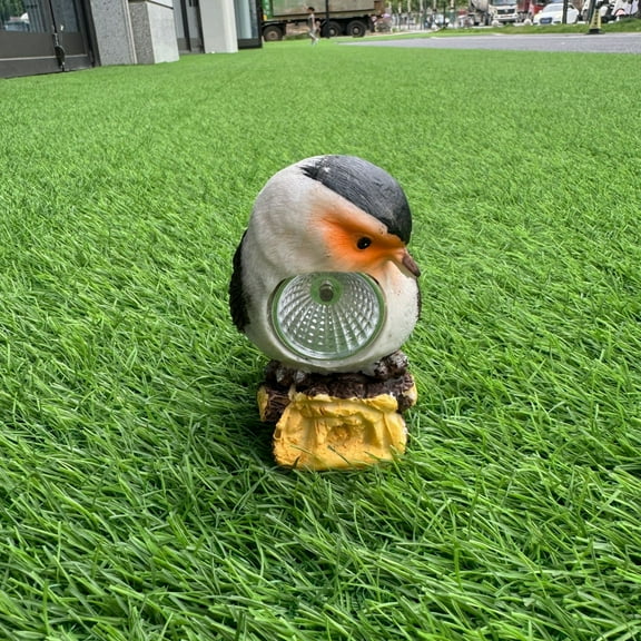 Garden Solar Lights,Solar Lights Outdoor Decorative,Resin Bird Solar Garden Statue,360-Degree Rotatable Head,Auto On/Off,Waterproof,For Yard,Patio,Landscape And Outdoor Ornament.