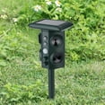 Garden Solar Vibration Buzzer Animal Repeller Yard Outdoor Pest ...