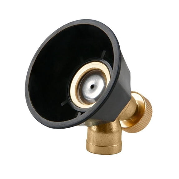 Garden Spray Nozzle 2 Modes, High Pressure Mist and Jet Sprayer, Stainless Steel Watering Head for Hose, Adjustable Atomizing Sprinkler for Plants