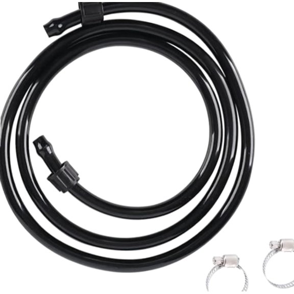 Garden Sprayer Replacement Hose, PVC Reinforced Nylon Tube, 59 Inch, 18mm Fittings