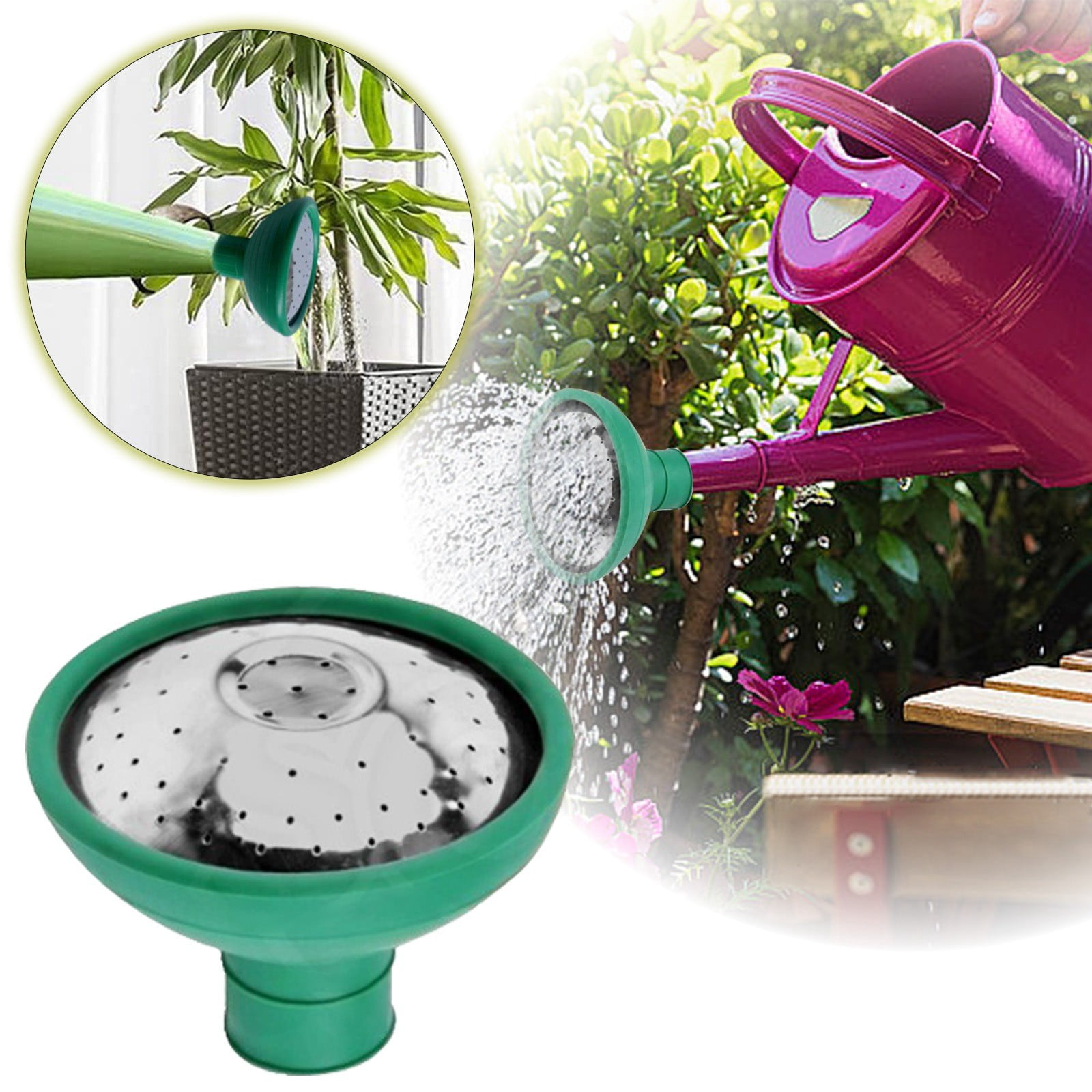 Garden Sprinkler Head Watering Can Sprayer Nozzle Shower Nozzle Holder