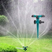 Garden Sprinkler, Yard Sprinklers for Lawn Rotating 360 Degree Covering Large Area, Garden Watering System Adjustable Sprinkler for Yard,area of up to 2,000 square meters.