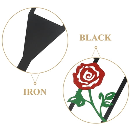 WHAMVOX Creative Garden Stake Ornament for Cemetery Decoration, Memorial Grave Marker Stake for Mom, Outdoor Yard Decor