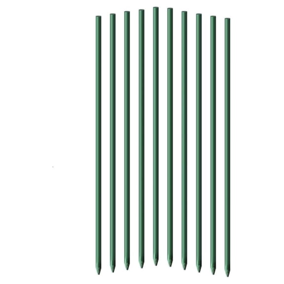 Garden Stakes 5-Ft for Climbing Plants Supports Pole 20 Pack Rust-Free Plant Sticks Fence Post 60inch