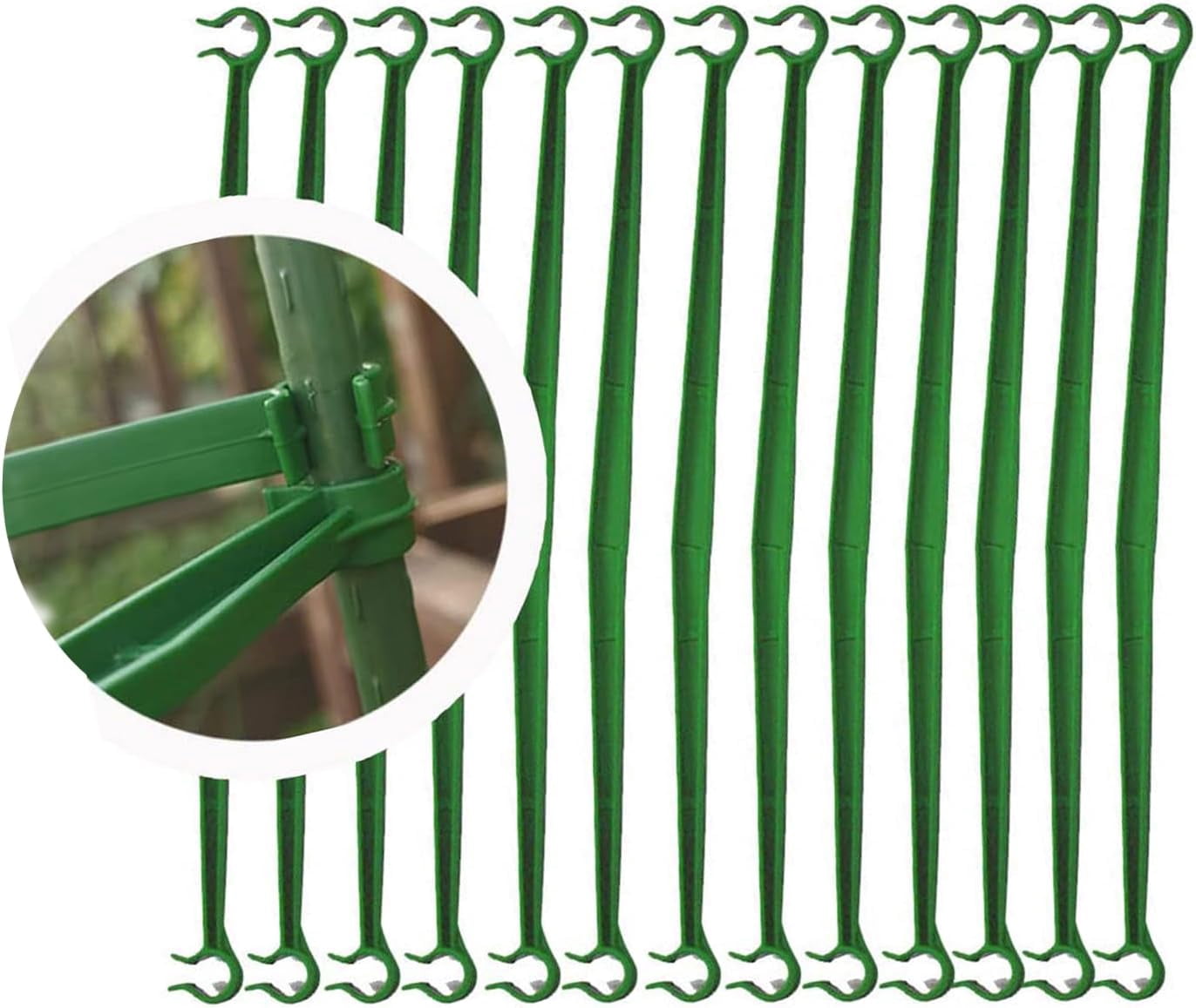 Tomato Cage,Garden Stakes,Garden Stakes for Plants,30 Pcs Garden Support Stake Arms for Tomato Cage,DIY Garden Bracket Accessories