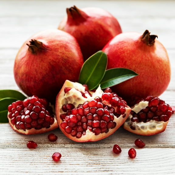 Garden State Bulb Wonderful Pomegranate Tree Bare Roots, Non-GMO (Bag of 2)