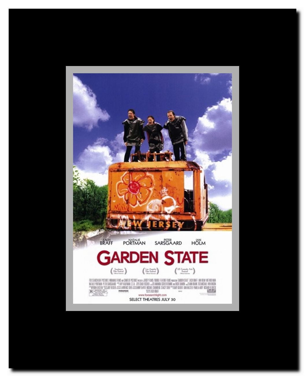 Garden State Framed Movie Poster