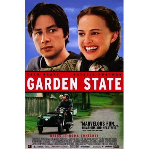 Garden State Movie Poster - 11 x 17 in.