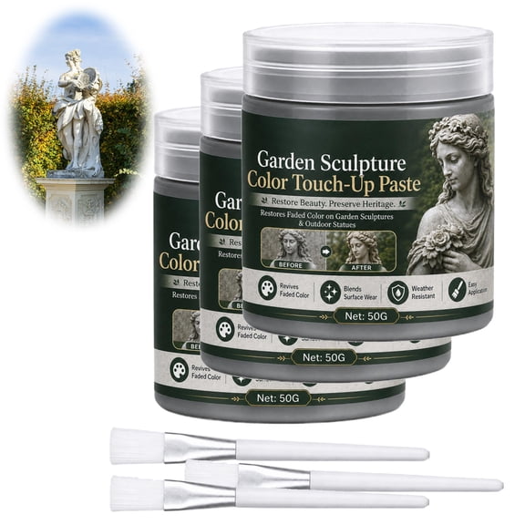 Garden Statue Repair Paste - Outdoor Statue Repair Compound, Moldable Restoration Filler, Easy Application For Garden Figurines, Concrete Ornaments, Ceramic Decor And Sculptures