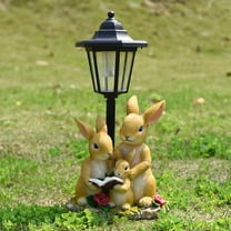Garden Statues, Garden Sculptures & Statues Outdoor, Yard Decor Housewarming Gifts for Patio, Yard, Balcony Decorations (Rabbit)