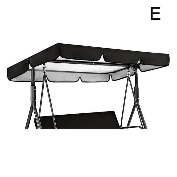 Garden Swing Awning, Outdoor Swing Chair, Summer Waterproof Roof Hammock, Replacement Awning For Swing Chair (no Swing) E8Z0