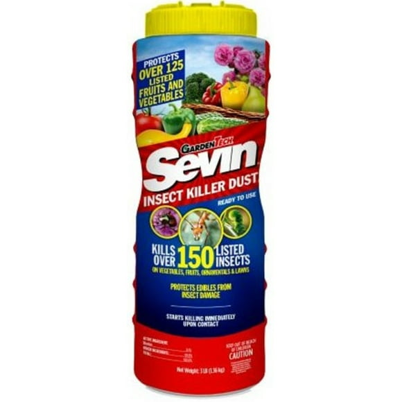 Garden Tech 100547224 Outdoor Sevin Insect Killer Dust 3lb