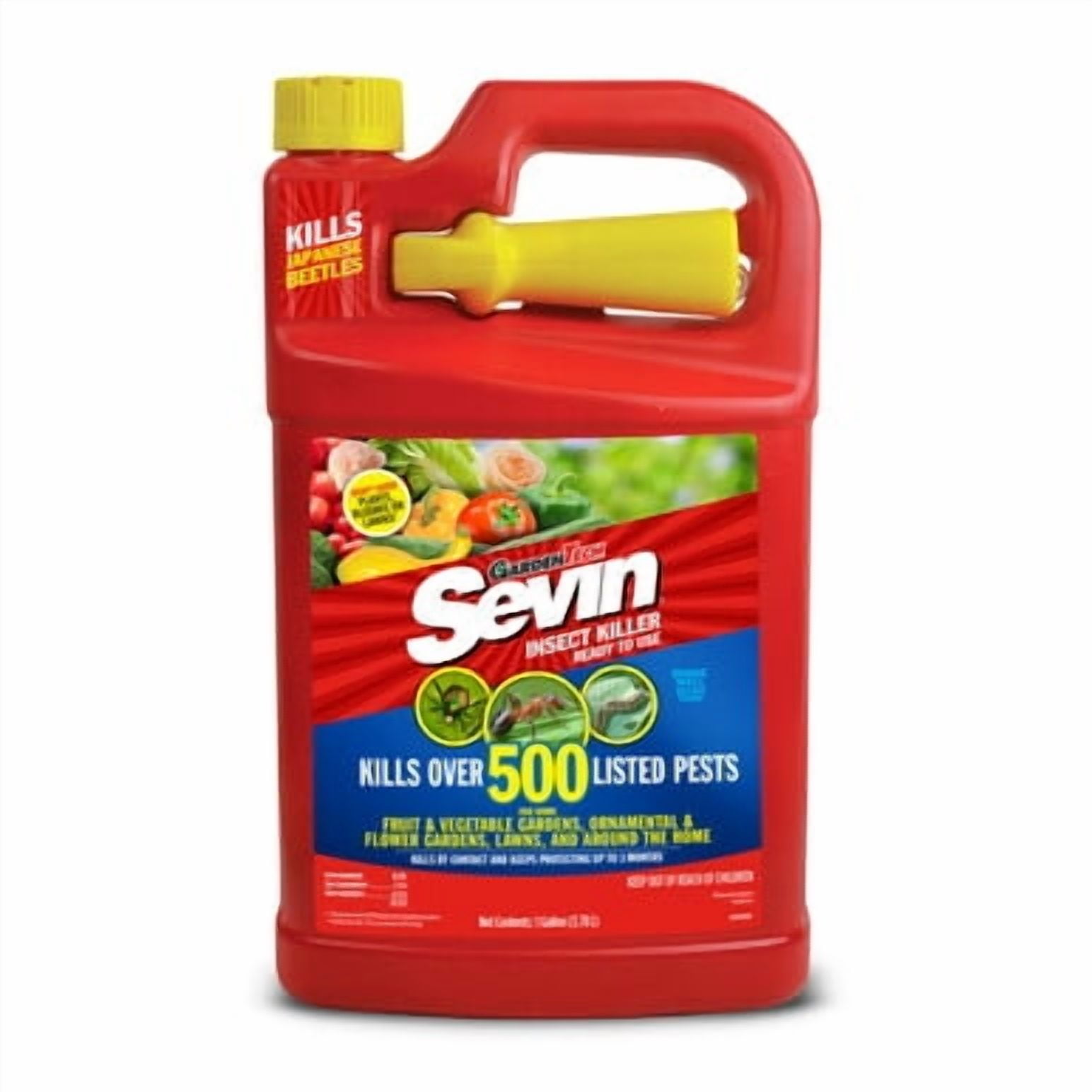 GardenTech Sevin Insect Control Insecticide, 1 gal Ready to Use Bug ...