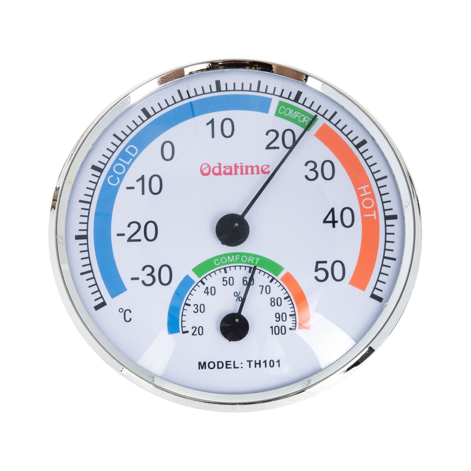 Garden Thermometer inside outside and Humidity Gauge for Reptiles