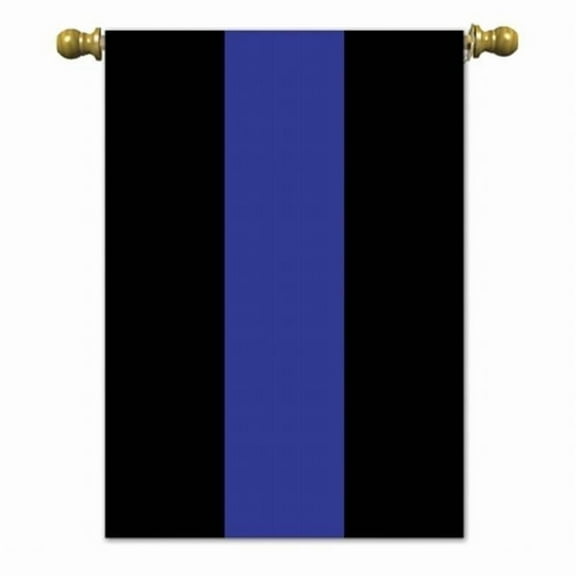 Garden-Thin Blue Line Police Support Outdoor Flag