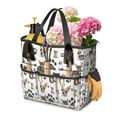 thumbnail image 1 of Garden Tool Bag,Chihuahua and Footprints Garden Tool Organizer,Garden Gifts,Waterproof Multi-Pocket Garden Tool Storage 11.8x5.5x11.4 Inch(Tools NOT Included), 1 of 6