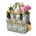thumbnail image 1 of Garden Tool Bag,Maltese Dog and Flower Floral Garden Tool Organizer,Garden Gifts,Waterproof Multi-Pocket Garden Tool Storage 11.8x5.5x11.4 Inch(Tools NOT Included), 1 of 6