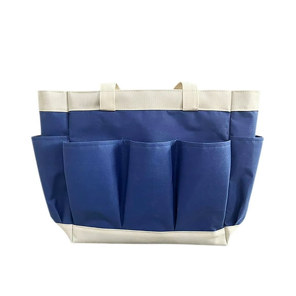 Garden Tool Bag Organizer - 8-Pocket Tote for Pruning Shears & Gardening Tools - Portable Oxford Cloth Storage for Yard Work, Park & Outdoor Activities