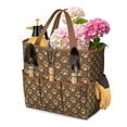 thumbnail image 1 of Garden Tool Bag,Paw Prints Garden Tool Organizer,Garden Gifts,Waterproof Multi-Pocket Garden Tool Storage 11.8x5.5x11.4 Inch(Tools NOT Included), 1 of 6