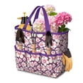 thumbnail image 1 of Garden Tool Bag,Pioneer Flower Floral Print Pattern Garden Tool Organizer,Garden Gifts,Waterproof Multi-Pocket Garden Tool Storage 11.8x5.5x11.4 Inch(Tools NOT Included), 1 of 6