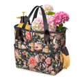 thumbnail image 1 of Garden Tool Bag,Pioneer Flower Floral Print Pattern Garden Tool Organizer,Garden Gifts,Waterproof Multi-Pocket Garden Tool Storage 11.8x5.5x11.4 Inch(Tools NOT Included), 1 of 6