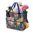 thumbnail image 1 of Garden Tool Bag,Pioneer Flower Floral Print Pattern Garden Tool Organizer,Garden Gifts,Waterproof Multi-Pocket Garden Tool Storage 11.8x5.5x11.4 Inch(Tools NOT Included), 1 of 6