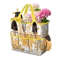 thumbnail image 1 of Garden Tool Bag,Pioneer Flower Floral Print Pattern Garden Tool Organizer,Garden Gifts,Waterproof Multi-Pocket Garden Tool Storage 11.8x5.5x11.4 Inch(Tools NOT Included), 1 of 6