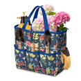 thumbnail image 1 of Garden Tool Bag,Pioneer Flower Floral Print Pattern Garden Tool Organizer,Garden Gifts,Waterproof Multi-Pocket Garden Tool Storage 11.8x5.5x11.4 Inch(Tools NOT Included), 1 of 6