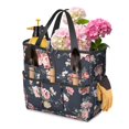 thumbnail image 1 of Garden Tool Bag,Pioneer Flower Floral Print Pattern Garden Tool Organizer,Garden Gifts,Waterproof Multi-Pocket Garden Tool Storage 11.8x5.5x11.4 Inch(Tools NOT Included), 1 of 6