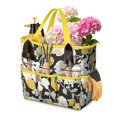 thumbnail image 1 of Garden Tool Bag,Pioneer Flower Floral Print Pattern Garden Tool Organizer,Garden Gifts,Waterproof Multi-Pocket Garden Tool Storage 11.8x5.5x11.4 Inch(Tools NOT Included), 1 of 6
