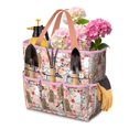 thumbnail image 1 of Garden Tool Bag,Poodle Dog and Flower Floral Garden Tool Organizer,Garden Gifts,Waterproof Multi-Pocket Garden Tool Storage 11.8x5.5x11.4 Inch(Tools NOT Included), 1 of 6