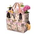 thumbnail image 1 of Garden Tool Bag,Shepherd Dog and Flower Floral Garden Tool Organizer,Garden Gifts,Waterproof Multi-Pocket Garden Tool Storage 11.8x5.5x11.4 Inch(Tools NOT Included), 1 of 6