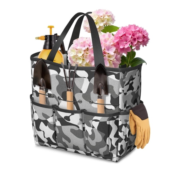 Garden Tool Organizer,Garden Gifts,Waterproof Multi-Pocket Garden Tool Storage 11.8x5.5x11.4 Inch(Tools NOT Included)