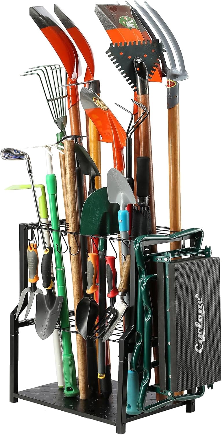 Roughneck Tower Rack Garden Tool Organiser