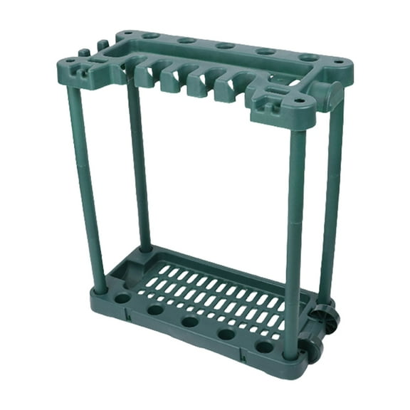 Garden Tool Organizer Plastic Practical for Garage Shed Basement Room Corner Hold Long Handle Rakes Shovel Broom