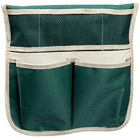 Garden Tool Pouch,Garden Kneeler Seat Side Pockets Folding Kneeler Stool Chair Cloth Bag, Portable Folding Knee Bench Storage Pocket,Bag Only…