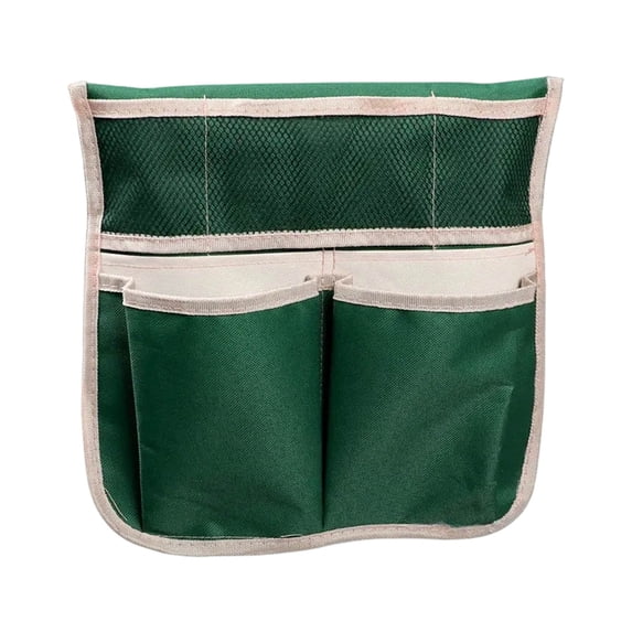 Garden Tool Pouch, Garden Kneeler Seat Side Pockets Folding Kneeler Stool Chair Cloth Bag, Portable Folding Knee Bench Storage Pocket