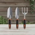 thumbnail image 1 of Garden Tool Set, 3 Pack Aluminum Heavy Gardening Kit Including Hand Shovel, Transplant Shovel and Hand Rake, 1 of 4
