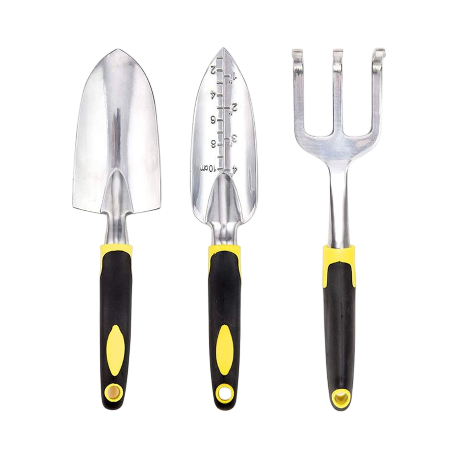 Garden Tool Set 3-Piece Heavy Duty With Ergonomic Handles For Yard Maintenance Planting Pruning Digging Weeding For Gardeners And Homeowners