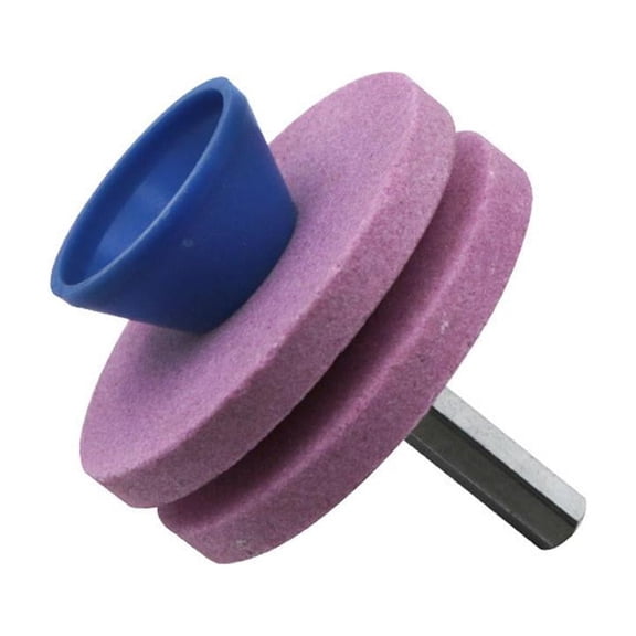 Garden Tool Sharpener,Lawn Mower Sharpener,Grinding Wheel Weeding Tool for Knife Sharpening, Metal Grinding & Polishing, Lightweight and for Easy Handling