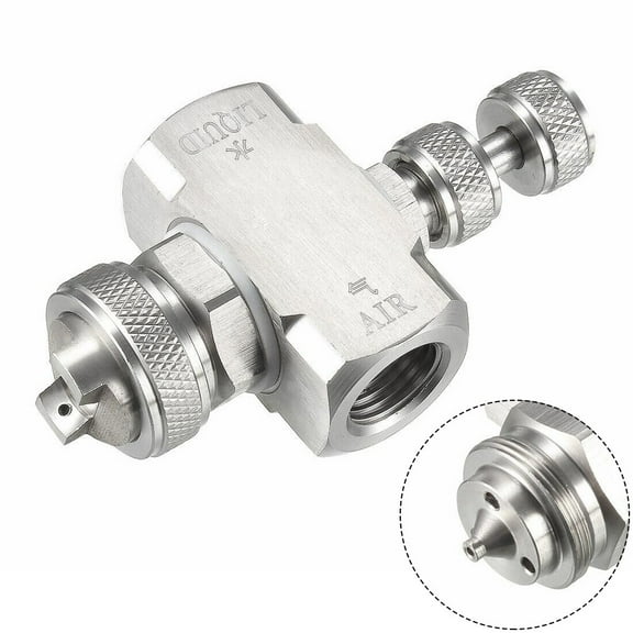 Garden Tools Gardening Tools Air Atomizing Nozzle 1/4Bspt Misting Low Pressure Mix Type Spray Tip Nozzles B4981