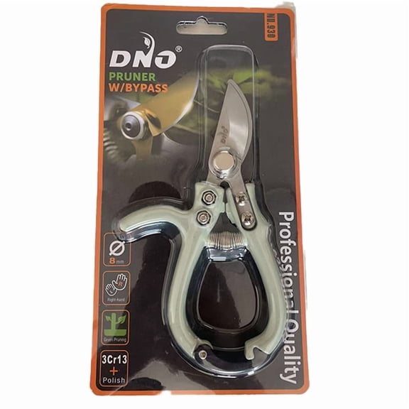 Garden Tools High carbon steel Professional Sharp Bypass Pruning Hand Pruner Garden Curved Grade SK5 Blades Grape pruning shears