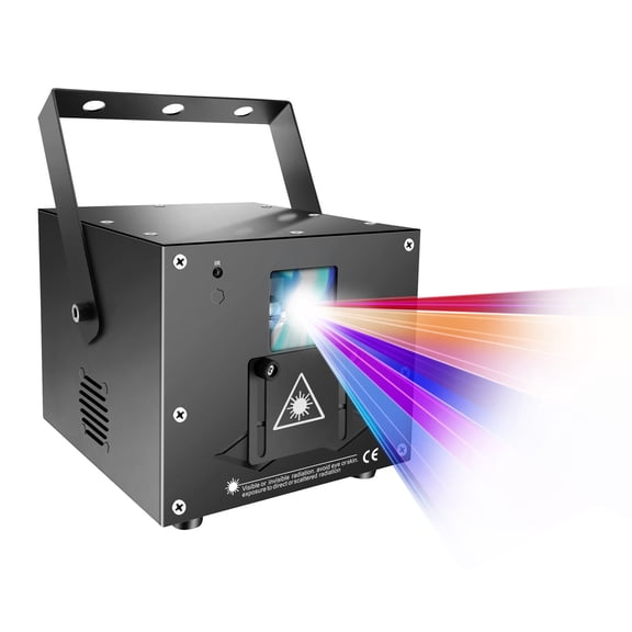 Garden Tools Rgb 3D Animation Stage Light, DJ Lighting, RGB Disco Party Lights, DMX512 Sound Activated Remote Control, Ideal for Clubs Weddings KTV Home Parties