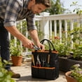 thumbnail image 1 of Garden Tote Bag with Multi Pockets,Gardening Bags for Tools Gardening Bags,Gardening Basket Garden Tool Holder Bag,Canvas Tool Bags Storage Bags for Tools, 1 of 6